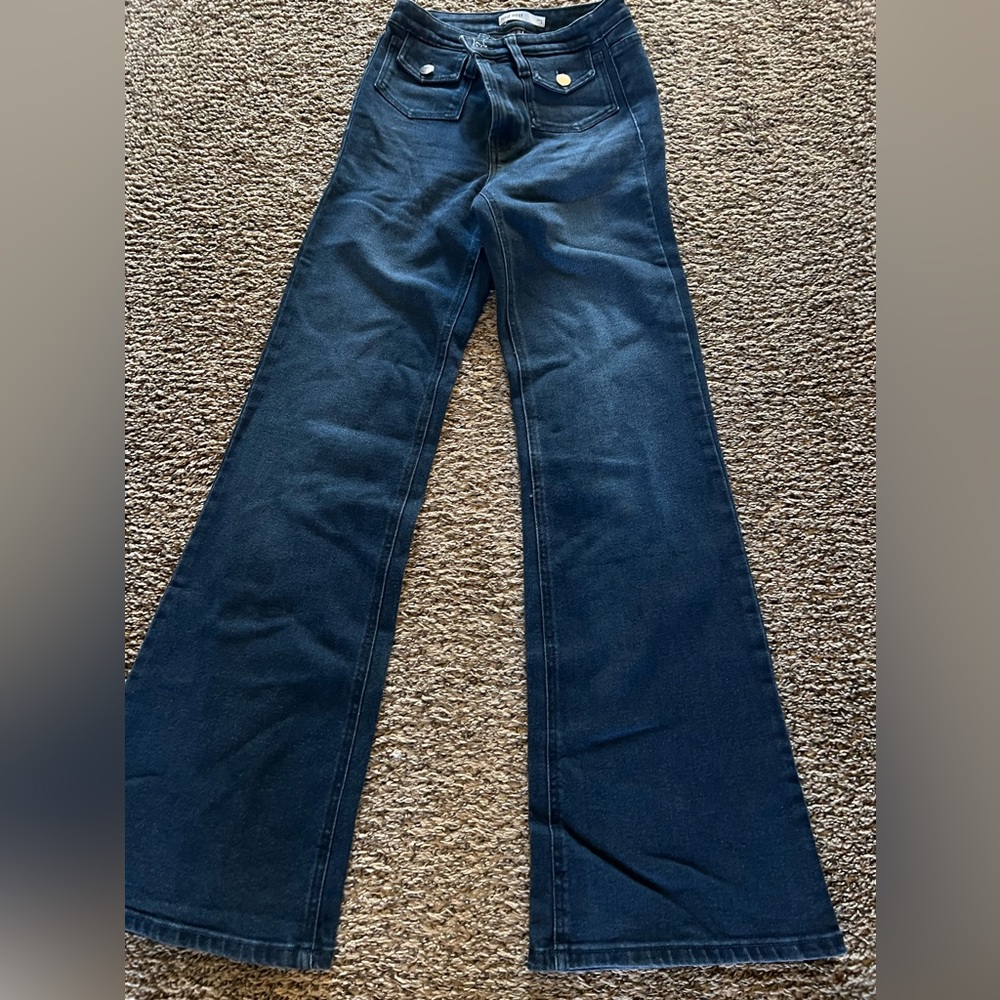 New Nine West ladies wide legs  jeans size 4